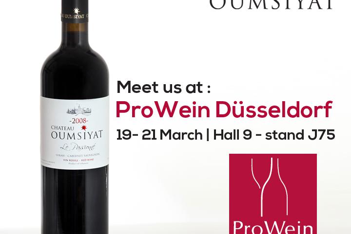 Chateau Oumsiyat at ProWein Düsseldorf 2017
